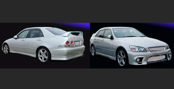 Custom Lexus IS300 Body Kit  Sedan (2000 - 2005) - $1070.00 (Manufacturer Sarona, Part #LX-009-KT)